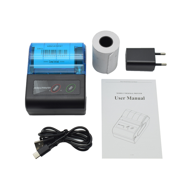 +USB RS232 58MM Mobile Portable Thermal Printer