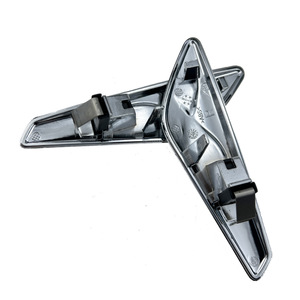 แผ่นตกแต่งปีกหน้ารถยนต์ 51117338569 โลหะ สำหรับ BMW - Product Image 1