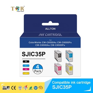 Cartouche d'encre Epson C6000 pour la série C6000, cartouches d'encre pour ColorWorks C6000Ae C6000 C6500 SJIC35P, encre d'imprimante compatible - Product Image 5