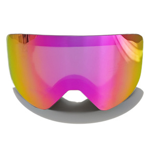 Lunettes <span class=keywords><strong>de</strong></span> ski anti-buée à double couche, protection magnétique UV400, coupe-vent, vente en gros, lunettes <span class=keywords><strong>de</strong></span> neige personnalisées, revêtement Iridium, monture PC - Product Image 6