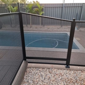 Malla Perforada para Cercas de Piscinas, Paneles de Cerca de Aluminio Perforado, Lámina Metálica - Product Image 1