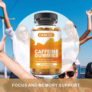 OEM Private Label Energy caffeina integratori di caffeina Gummies per adulti promuove <span class=keywords><strong>l</strong></span>'<span class=keywords><strong>attenzione</strong></span> supporta <span class=keywords><strong>l</strong></span>'energia della memoria a lungo termine - Product Image 6