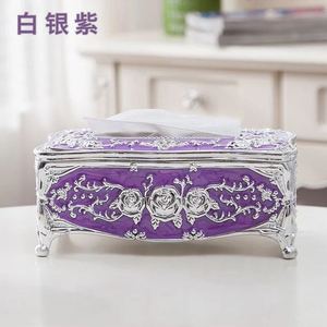 Hoa Cổ Điển Trang Trí Đám Cưới Acrylic <span class=keywords><strong>Tissue</strong></span> Box Đối Với Trang Trí Nhà - Product Image 3