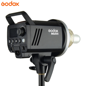 Godox MS200 200W portátil Mini <span class=keywords><strong>Master</strong></span> Studio Flash luz iluminación foto Mini Flash luz estroboscópica pequeño estudio fotografía - Product Image 4
