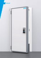 Porte battante de chambre froide MTH sur mesure en mousse PU isolante thermique, hermétique, pour congélateur walk-in, à surface réfrigérante