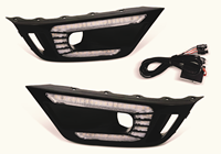 Clignotant bicolore LED feux diurnes pour Ranger Raptor 2022 2023 2024 LED lumière de conduite + faisceau de câbles