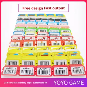 Boleto de Lotería para Consola de Juegos, Boleto Completo o por Mitades, para Parque de Atracciones, Recinto de Juegos o Ciudad de Juegos, Puntos Canjeados por Regalo o Premio - Product Image 2