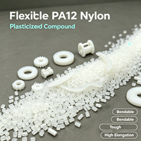 Granulés souples de polyamide 12 plastifié, granulés de nylon PA12 flexibles, matériau à haute élongation pour applications d'extrusion