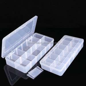 SUNSHING Adjustable Compartment <b>Box</b> Nail Rhinestone Charm Storage Case Plastic Jewelry Making Supplies Storage Organizer - Product Image 2