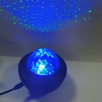 Projecteur d'ambiance cosmique LED Aurora Borealis avec haut-parleur musical et veilleuse, lampe nordique à effet d'océan étoilé