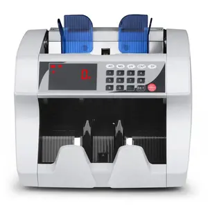 UNION 1504 Bill Counter Multi-Currencies Counting Machine Cash Detector Counterfeit Detector USD/EUR/IQD Money Counter