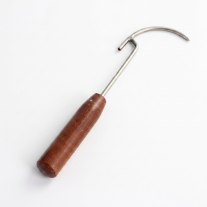 Juego profesional de 2 instrumentos ortopédicos de acero inoxidable de alta calidad, pasador de alambre manual con mango de fibra de madera, 45 mm, 70 mm, CE - Product Image 1
