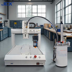 Adhesivo automático de fusión en caliente de 2600ML, máquina de encolado dispensadora de escritorio de tres ejes, pegamento PUR, pegamento UV de silicona para funda de teléfono de vidrio - Product Image 1