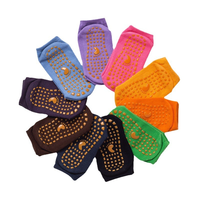 Chaussettes d'été fines de qualité supérieure, nouvelle collection, pour enfants, avec points en silicone antidérapants, idéales pour l'apprentissage de la marche et le trampoline.