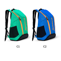 Sac de sport à Logo personnalisé pour femmes et hommes, pliable, imperméable, sac de sport, de voyage, de Tennis, de Badminton, de raquette, sac à dos, vente en gros