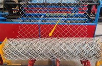 Nouvelle machine entièrement automatique de fabrication de filet en treillis métallique en acier laminé