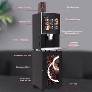 Vente Flash : Kiosque à Café Robotisé CNC Entièrement Automatique avec Bras Articulé, Distributeur Automatique de Café, Technologie PLC Nouvelle Génération, Contrôle Précis de la Température 15 Bars - Product Image 4