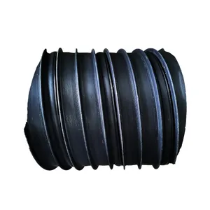 6 inch DN600 HDPE Wound Spiral Corrugated Sewage Drainage Tubes Hollow Wall Winding Pipe