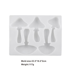 Early Riser <strong>Mushroom</strong> Gypsum <strong>Molds</strong> Resin Art Supplies Desktop Ornament Silicone Candle <strong>Mold</strong> - Product Image 5