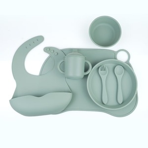 ชุดอาหารซิลิโคนกันน้ำ 6 ชิ้น คุณภาพสูง ปลอดสารพิษ ปราศจากสาร BPA สำหรับเด็กทารกและเด็กโต - Product Image 4
