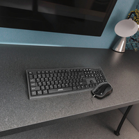 Vente en gros à bas prix d'usine Jedel Combo clavier, souris et clavier standard filaire USB pour ordinateur de bureau