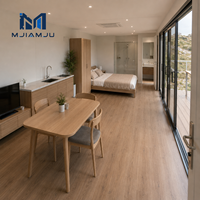Maison conteneur pliable préfabriquée de haute qualité de 20 pieds avec un design contemporain, deux étages et une terrasse spacieuse