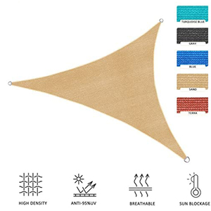 Voile <span class=keywords><strong>d</strong></span>'<span class=keywords><strong>ombrage</strong></span> de piscine triangulaire 180 g/m², imperméable 6m par <span class=keywords><strong>4m</strong></span>/voile <span class=keywords><strong>d</strong></span>'<span class=keywords><strong>ombrage</strong></span> imperméable tissu lourd - Product Image 6