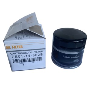 Filtre à huile diesel Debno neuf au prix d'usine, OEM PE01-14-302B pour les modèles 323 Family, CX-5, CX-3, Axela, MX-5, MX-3 - Product Image 2