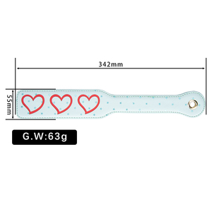 Paddle en cuir artisanal Sweet Heart, jouet BDSM SM pour adultes, pour couples, femmes, jeux de <span class=keywords><strong>bondage</strong></span> - Product Image 6