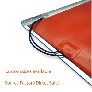 Coussin chauffant en silicone personnalisé 47cm X 90cm 1700w 220v 3m adhésif chauffant en silicone pour imprimante 3d <span class=keywords><strong>lit</strong></span> chauffant - Product Image 2