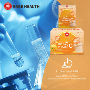 Vitamin C Fizzy Drink Stick Powder 1000mg Natural Orange OEM Wholesale Replenish Vitamins Electrolytes Immune Support for Family - Product Image 3