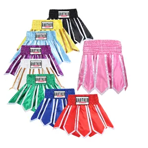 <span class=keywords><strong>Short</strong></span> thaïlandais léger et respirant pour adultes et enfants, boxer sur mesure, vente en gros, 2020 - Product Image 1