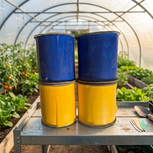 15 Cm X 100 M Non-toxic Yellow Blue Sticky Insect <strong>Roll</strong> Thrips/Whitefly Waterproof Both Sides Pest Trap For Plant Protection - Product Image 3