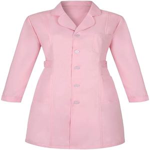 Bangladesh Unisex Custom Sizes Hospital Scrub <b>Sets</b> Short Sleeves for <b>Doctors</b> Nurses Fashion Design 65% Polyester 35% Cotton - Product Image 1