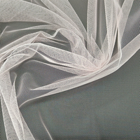 Tissu en tulle doux 100% polyester, maille unie pour robe de mariée, rideau, sac à vêtements, décoration pour filles