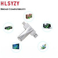Clé USB double interface Type-C 12 Go, téléphone portable, ordinateur, double usage, double tête, extension de mémoire, photo