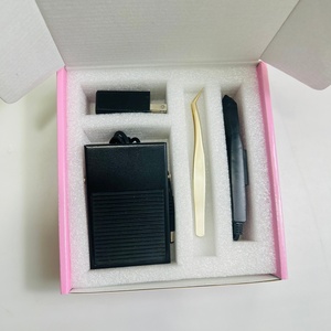 Pinzas con Luz UV para Extensiones de Pestañas, Lámpara LED para Pestañas con Pinzas, Luz UV LED para Curado de Pegamento de Pestañas, Luz Ultravioleta LED - Product Image 5