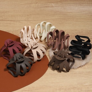 Pince à cheveux élégante en plastique <span class=keywords><strong>motif</strong></span> pieuvre à huit griffes pour chignon ou <span class=keywords><strong>coiffure</strong></span> mi-attachée - Product Image 3