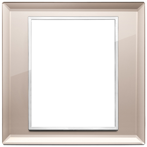 Placa de espejo de bronce de 18.5 pulgadas x 18.4 pulgadas x 3.3 pulgadas para uso en el baño - Product Image 1