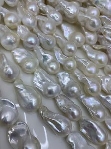 <span class=keywords><strong>Zhuji</strong></span> Ngọc Trai Ngọc Trai Tự Nhiên Bán Buôn Kích Thước Lớn 12*22Mm Trắng Baroque Hình Dạng Ngọc Trai Nước Ngọt Để Làm Đồ Trang Sức - Product Image 6