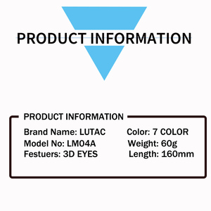 Lutac pêche leurres durs 35g 115mm naufrage méné crochet 3d leurres Gear <span class=keywords><strong>Promotion</strong></span> - Product Image 3