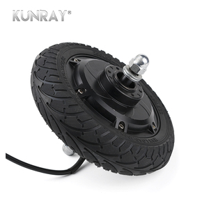Roue de scooter électrique arrière avec frein à disque, moteur sans balais, 8 pouces, 24V/36V/48V, 350W/500W - Product Image 3