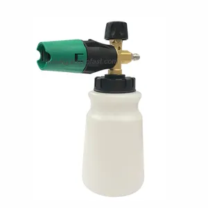 High Pressure Car Washer Foam Gun Big Mouth Snow Foam Lance Green and Black Color Quick Connector Foam Cannon