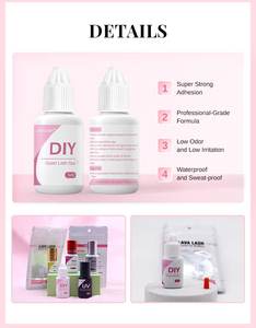 <span class=keywords><strong>Pegamento</strong></span> para Pestañas Lavalash Coreano de Marca Privada, Adhesivo Negro de Alta Viscosidad, Larga Duración, Secado Rápido, Líquido, Resistente al Agua, Sin Alcohol - Product Image 4