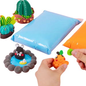 Arcilla Polimérica Superligera de 500g, Arcilla de Colores de Secado al Aire, Más de 24 Colores, para Niños de 5 a 7 Años, Arcilla de Modelar Educativa Ecológica - Product Image 1