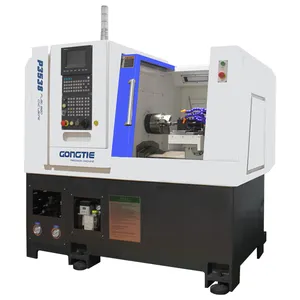 High Accuracy Electric Spindle Flat Bed Gang Tool Cutting Milling Turning Center Lathe Cnc Machines