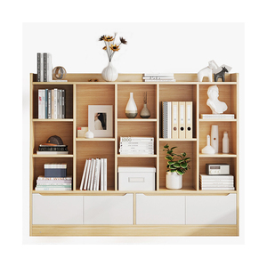 Étagère à livres en bois moderne en MDF pour salon, couleur personnalisable, meubles pour la maison, pour l'école et autres usages, ZY100, étagère à livres ZY100 - Product Image 6