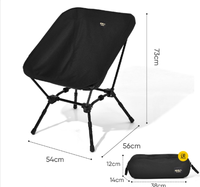 Chaise primitive moderne en alliage d'aluminium tabouret de pique-nique primitif ultraléger pour Camping plage randonnée quatre coin chaise jardin