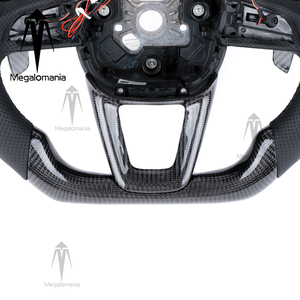 Volant sport en cuir PU pour <span class=keywords><strong>Audi</strong></span> S1-S9 Q3-Q7 RS3-RS7 TT R8, modèle <span class=keywords><strong>2016</strong></span>- - Product Image 4