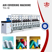 Machine de recouvrement de tissus en spandex, contrôlée par ordinateur, haute vitesse, de type de précision, pour l'industrie